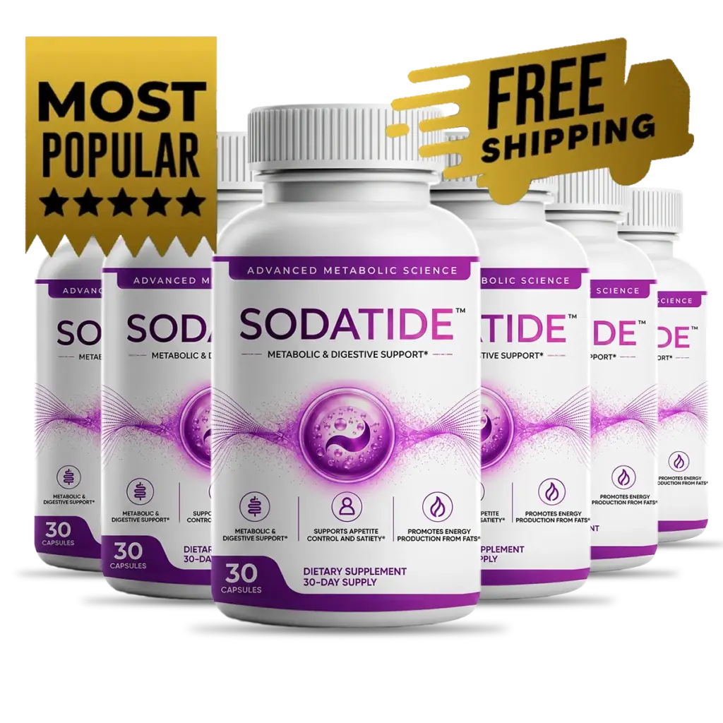 6 bottles of SodaTide